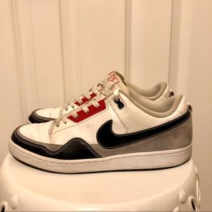 Nike Alphaballer Low White/Grey/Black/Red